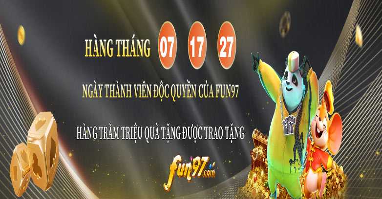 Sản phẩm trò chơi có dạng Fun97